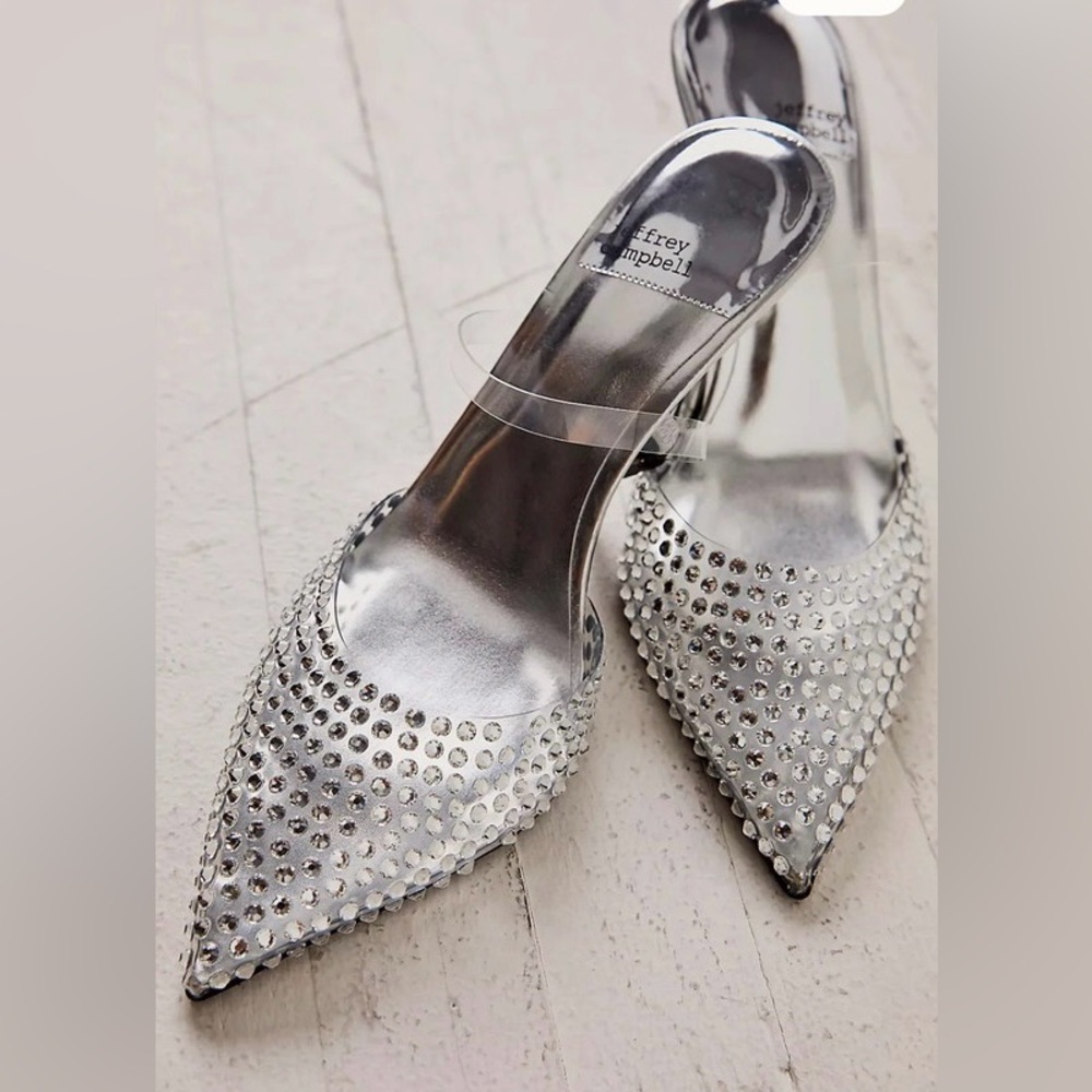 Jeffrey Campbell Emily Embellished Heels - Picture 3 of 9